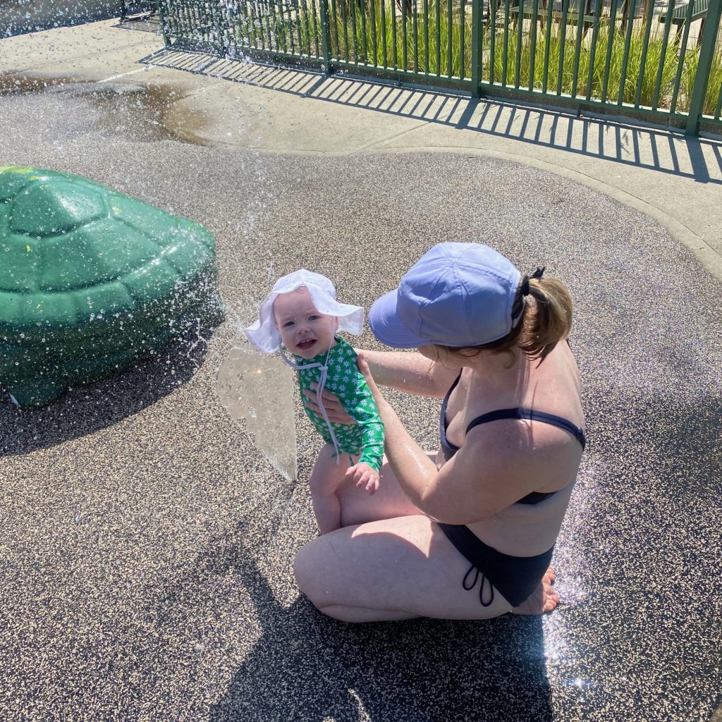 Parky's Ark Splash Pad at Winton Woods - One Little Small Blog - Cincinnati Splash Pads 2024