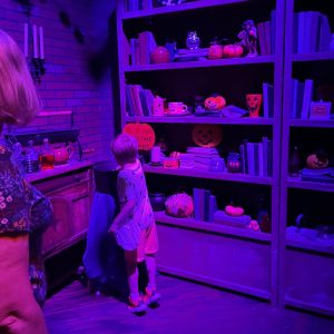 Jack O'Lantern Junction at Entertrainment Junction - Cincinnati Kid-Friendly Halloween Events 2024 - One Little Small Blog