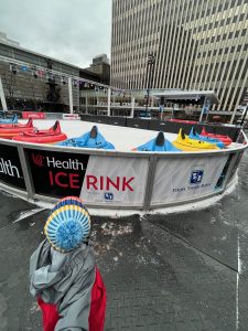 Cincinnati ice skating rinks 2024 - Fountain Square Ice Rink- One Little Small Blog