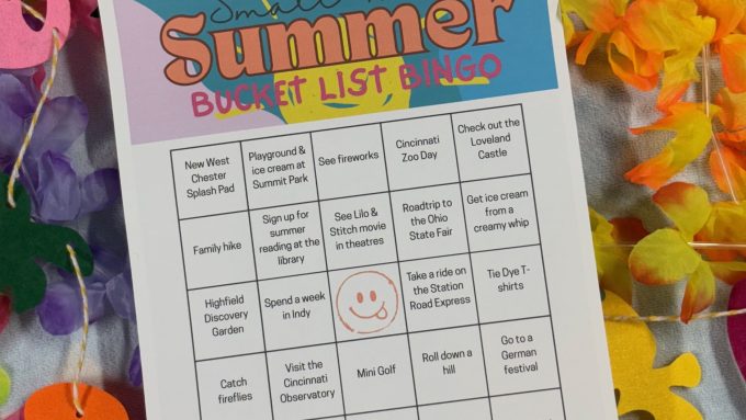 Summer Bucket List Bingo